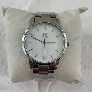 PX Silver Mens Watch